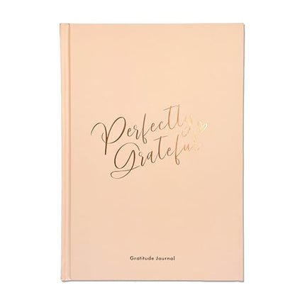 Gratitude Journal - For Gratitude and Daily Reflections - Selfcare Journal for Women and Teenagers - Reduce Stress and Overwhelm. Peach Blush by Perfect Planner Company - color: Peach Blush