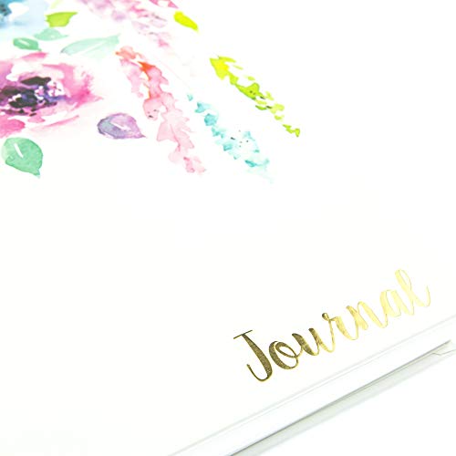 Graphique Designer Notebooks - Hanging Flower Garden - Spiral Bound Writing Journals for Offices, Schools, Classrooms, and More - Hard Cover with 160 Ruled Pages (6.25" x 8.25") - color: Hanging Flowers