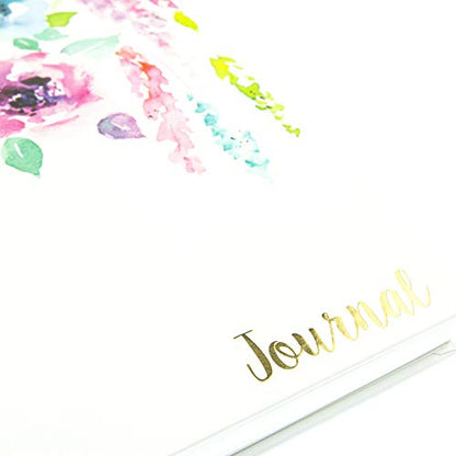 Graphique Designer Notebooks - Hanging Flower Garden - Spiral Bound Writing Journals for Offices, Schools, Classrooms, and More - Hard Cover with 160 Ruled Pages (6.25" x 8.25") - color: Hanging Flowers