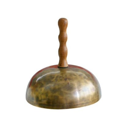 Handheld Metal Singing Bowl,Easy to Carry Meditation Sound Bowl, Removable Meditation Yoga Buddha Sound,Tibetan Meditation Set for Yoga, Chakras, Unique Gift,19-20cm - size: 19