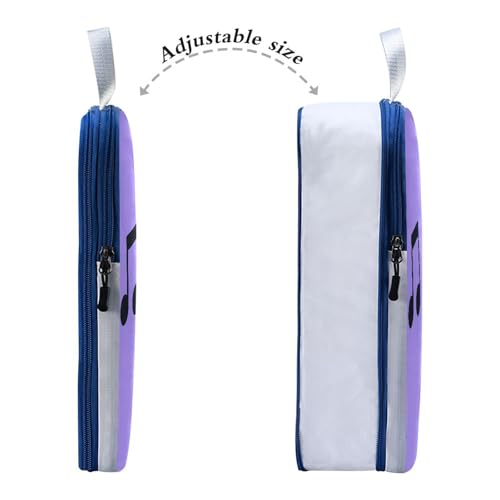 Stackable 3 Piecing Packing Travel Bag Polyester Storage Bags for Travel, Musical Notes Look (1) (3 Set) - color: Musical Notes Look (1)