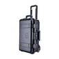 Lykus HC-5120 Waterproof Hard Case with Wheels and Customizable Foam, Interior Size 20.3x11.3x7.3 inch, Suitable for camera, lens, drone, mic, flashlight, projector, electronics, tools, and more