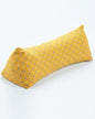 Buckwheat Hulls Neck Roll Pillow, Adjustable Firmness Cylinder Pillows, Cervical RollCurved Contour for Recliner Travel, Back Sleepers, 6x15 Inch Yellow - color: Yellow, size: 15x6 Inch