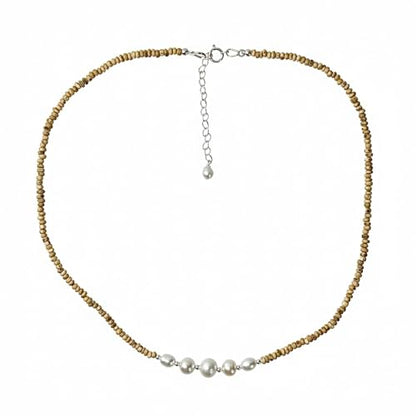 Kanthimala,Tulasi necklace with Pearls