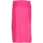 Women's Waffle Weave Spa Wrap - Lightweight, Breathable, One-Size-Fits-Most (29" Long) - color: Hot Pink