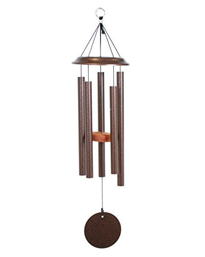 Shenandoah Melodies by Wind River - 29 inch Copper Vein Wind Chime for Patio, Backyard, Garden, and Outdoor décor (Aluminum Chime) Made in the USA - color: Copper Vein