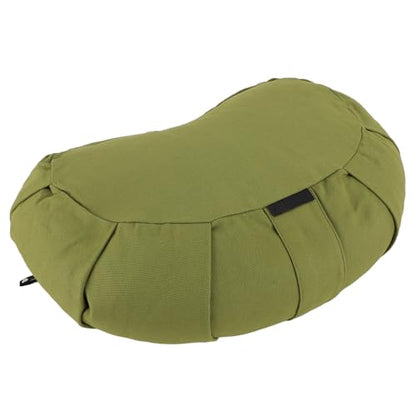 Meditation Cushion for Sitting, On Floor Cotton Cloth with Buckwheat Hulls Pillow, Yoga Pillow for Meditation Practices, Removable Washable Pillowcase