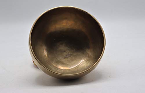 Singing Bowl Nepal-6 inches tibetan singing bowl- singing bowl for meditation. Sound, peace and love, mindfulness and yoga healing- made in Nepal