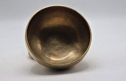 Singing Bowl Nepal-6 inches tibetan singing bowl- singing bowl for meditation. Sound, peace and love, mindfulness and yoga healing- made in Nepal