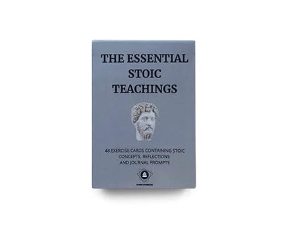 STOIC STORE UK Stoic Cards - Daily Stoic Journal Prompts - Daily Stoicism Reflections - Stoic Philosophers Quotes and Wisdom - Perfect for The Practicing Stoic