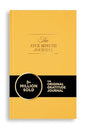 Intelligent Change The Five Minute Journal, Original Daily Gratitude Journal 2025, Manifestation Journal for Mindfulness, Undated Daily Journal with Gold Foiling, Plastic-Free, Yellow - color: Sunshine Yellow