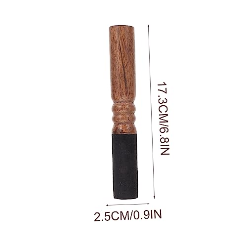 Vaguelly Nepalese Handmade Meditation Sound Bowl Stick Wooden Mallet for Singing Bowls Lightweight Compact Rod for Yoga Meditation Healing Music Instruments Sandalwood Accessory