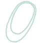Beaded Necklace Hand Knotted for Woman - color: Burmese Jade 1