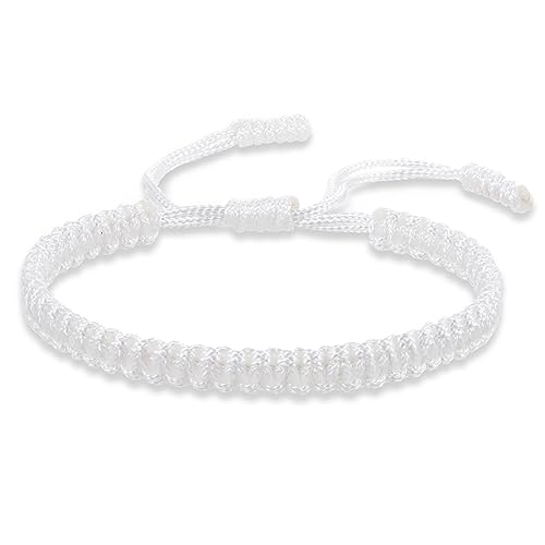 COLORFUL BLING Tibetan Buddhist Bracelets for Women Men Handmade Braided Rope String Lucky Protection Wristbands Prayer Family Couple Jewelry - color: Multi-color