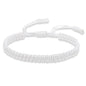 COLORFUL BLING Tibetan Buddhist Bracelets for Women Men Handmade Braided Rope String Lucky Protection Wristbands Prayer Family Couple Jewelry - color: Multi-color