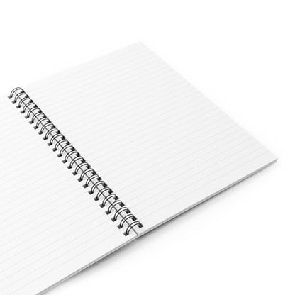Spiral Gratitude Journal | Matte Geometric Notebook H