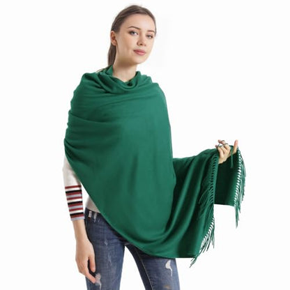 Pashmina Scarf and Shawl - Soft Women Pashminas Wrap for Wedding Evening Party dresses - color: S#. Atroviens