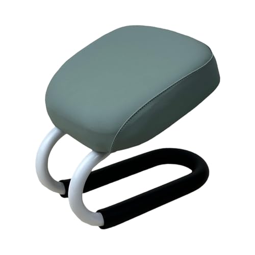 Meditation Stool with Anti Slip Cover, Prayer Stool Kneeling Bench Seat for Adults, Ergonomic Comfortable Chair for Praying Studio Yoga Practice- Blue