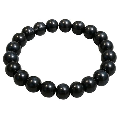 Amazing Gemstone Crystal Bracelet for Women Men's Gifts - Protection Healing Crystal Bracelet - 8mm Gemstone Beaded Stretchable Bracelet Pulseras Para Hombres Mujer Stocking Stuffers Mothers Day Gift (Blue Tiger Eye) - color: Blue Tiger Eye