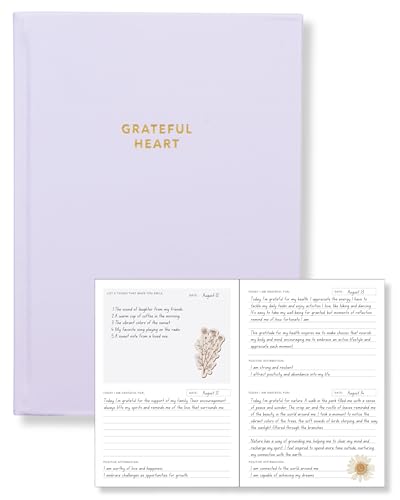 Lamare Daily Gratitude Journal for Women - Self Care Journal with Prompts, Daily Affirmations, Mindfulness Journal & Reflection Planner