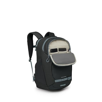 Osprey Proxima 30L Campus Laptop Backpack - Everyday Bag with Tech Storage, Bottle Pockets & Comfortable Carry, Black-Shale Grey - color: Black-shale Grey