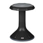 ECR4Kids ACE Active Core Engagement Wobble Stool, 18-Inch Seat Height, Flexible Seating, Black - color: Black