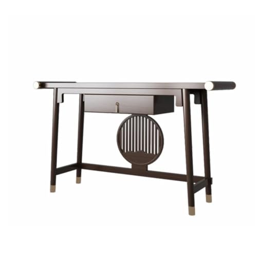 Meditation Altar Table Chinese Solid Wood Entrance Table, Home Zen Offering Table, Modern Living Room Buddha Statue Display Table Tea Table Small Table (Size : M130cm) - size: M130cm