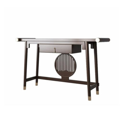Meditation Altar Table Chinese Solid Wood Entrance Table, Home Zen Offering Table, Modern Living Room Buddha Statue Display Table Tea Table Small Table (Size : M130cm) - size: M130cm