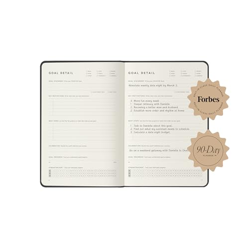 Full Focus Evergreen Linen Planner by Michael Hyatt - The #1 Daily Planner to Set Annual Goals, Increase Focus, Eliminate Overwhelm, and Achieve Your Biggest Goals - Hardcover - color: Evergreen