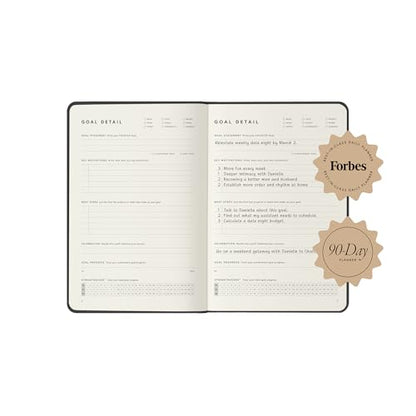 Full Focus Evergreen Linen Planner by Michael Hyatt - The #1 Daily Planner to Set Annual Goals, Increase Focus, Eliminate Overwhelm, and Achieve Your Biggest Goals - Hardcover - color: Evergreen