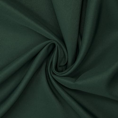 Gee Di Moda Square Tablecloth - 52 x 52 Inch Hunter Green Table Cloth for Small Square or Round Tables - Heavy Duty Washable Fabric - for Buffet Table, Holiday Party, Dinner, Wedding & Baby Shower