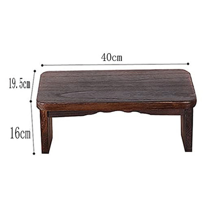 Meditation Bench, Foldable Meditation Bench, Solid Wood Yoga Stool, Oblique Leg Meditation Stool/Strong Load-Bearing/Carrying Belt/Relieving Fatigue/A / 40 * 19.5 * 16cm