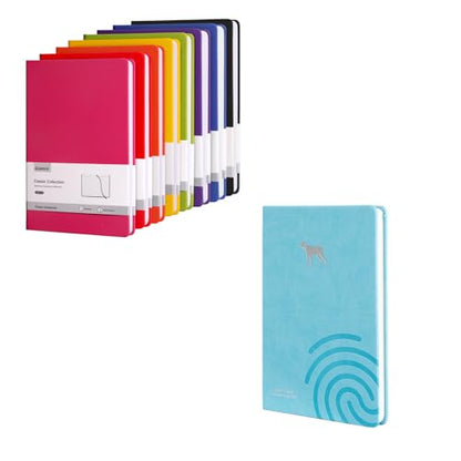 Comix Lined Journal Notebooks, Guided Daily Journal