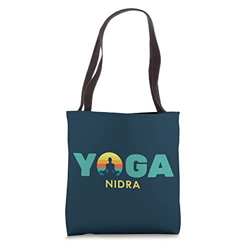 Blue Yoga Nidra Meditations for sleep pretty sunset teachers Tote Bag