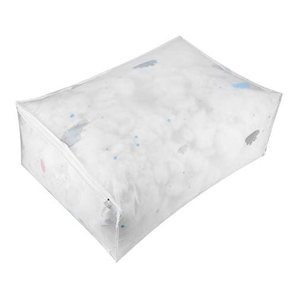 Closet Organizers And Storage, Comforter Storage Bag Blanket Storage Bags Foldable Clothes Storage Bag 25kg Large Capacity for Storage Quilt, Clothes, Sweater, Pillow, Blanket (#2)