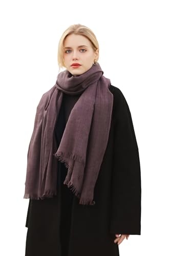 Pashmina Shawl Party Wraps Evening Dress Bridesmaid Long Cotton Scarves for Wedding - color: Coffee 35