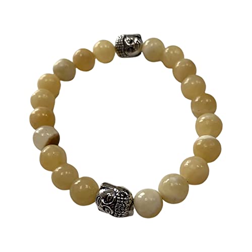 VIE Buddha Bracelet - style: Yellow Calcite