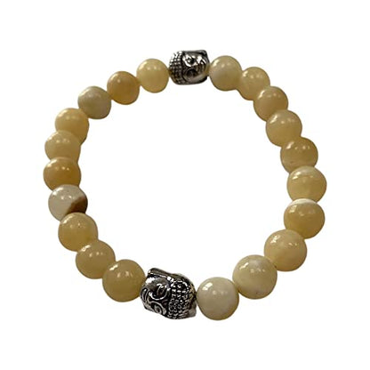 VIE Buddha Bracelet - style: Yellow Calcite
