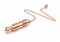 Openable Egyptian Ring Copper Pendulum for Reiki Healing, Dowsing & Chakra Balancing – Divination & Meditation Tool for Energy Cleansing - color: Egyptian Ring Copper Metal Pendulum