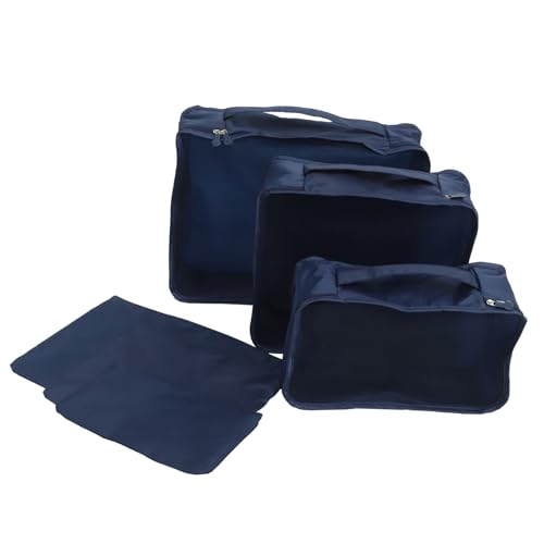 Efficient Storage Bag for Clothes Blanket Luggage Oxford Windowed Organizer Bag for Closet