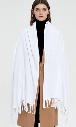 Pashmina Shawls and Wraps Scarfs for Women Wedding Party Winter Warm Long Solid Color