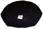 Zafu Yoga Sitting Meditation Cushion - Buckwheat Filling - color: Black, size: 14 In