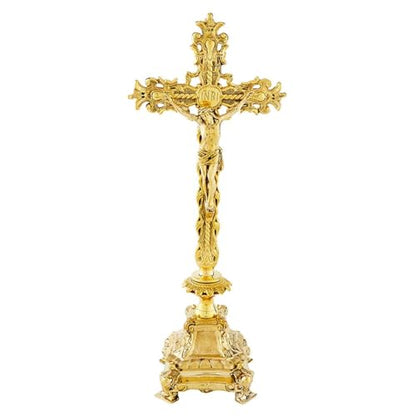 Trinity Church Supply Ravello Altar Set Candles Holder Stand Decoration for Dinning Table Mantel Decoration or Home Altar or Church Service, 5.5 Inch Height