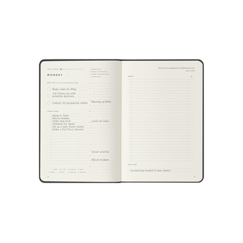 Full Focus Gray Linen Planner by Michael Hyatt - The #1 Daily Planner to Increase Focus, Eliminate Overwhelm, and Achieve Your Biggest Goals - Hardcover - color: Grey