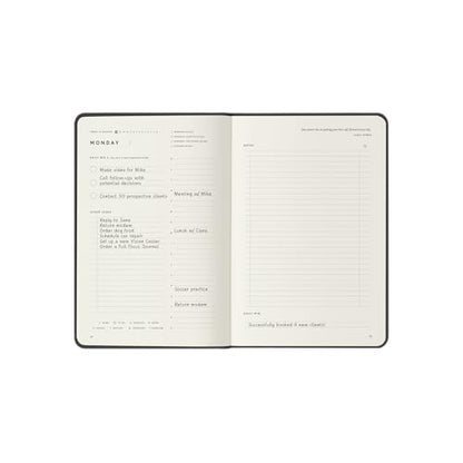 Full Focus Gray Linen Planner by Michael Hyatt - The #1 Daily Planner to Increase Focus, Eliminate Overwhelm, and Achieve Your Biggest Goals - Hardcover - color: Grey