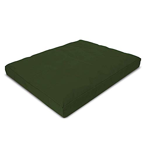 Zabuton Meditation Cushion for Workout - Supportive Yoga Floor Seat Cushion for Comfort & Posture Support - Natural Washable Cotton Fill kneeling Pad - Made in USA - Premium 32x26x3, Earth - color: Earth, size: Premium 32x26x3