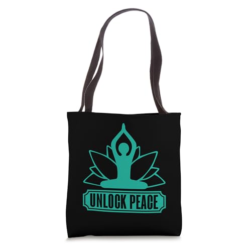 Unlock Peace Meditation Tote Bag