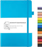 Notebook Journal, College Ruled Notebook Lined A5 160 Pages,Hard Cover Journals for Writing, Notebooks for Work Office School Women Men,5.7 inches x 8.4 inches(Light Blue) - color: Light Blue