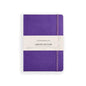 myPAPERCLIP Limited Edition A5 Checks/Square Grid Notebook | 192 Pages, 100 GSM, Soft Cover, A5 (5.83 × 8.27 in) | Flat Lay | Bookmark & Elastic Closure | Amethyst - color: Amethyst, style: Checks
