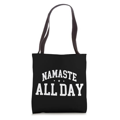 Namaste All Day Meditation Tote Bag